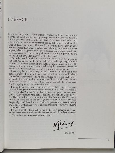 HAYS DAYS: Biography of Sir Hamish Hay
