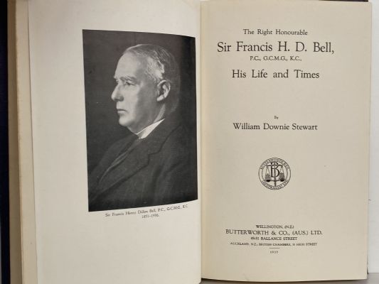 SIR FRANCIS H. D. BELL: His Life and Times