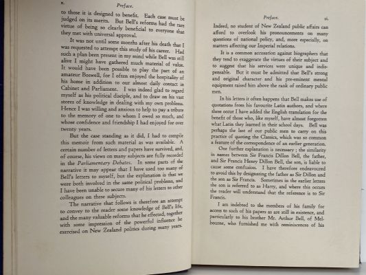 SIR FRANCIS H. D. BELL: His Life and Times