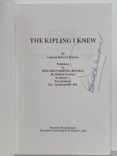THE KIPLING I KNEW: Biography