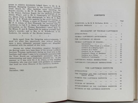 THOMAS CAWTHRON and the Cawthron Institute