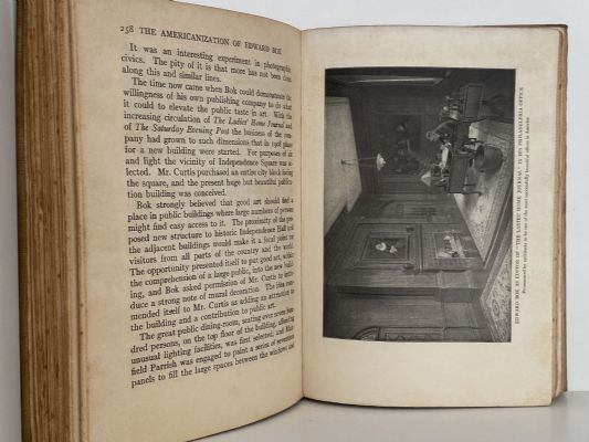 The Americanization of EDWARD BOK - An Autobiography of a Dutch Boy fifty years after