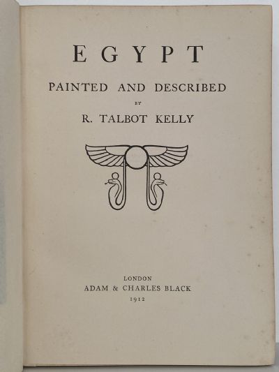 EGYPT: Painted and described