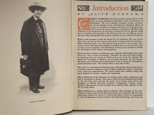 THE NOTE BOOK of Elbert Hubbard
