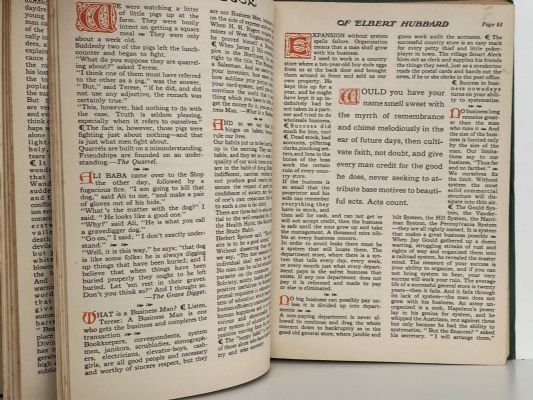 THE NOTE BOOK of Elbert Hubbard