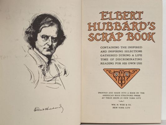 ELBERT HUBBARD'S Scrap Book