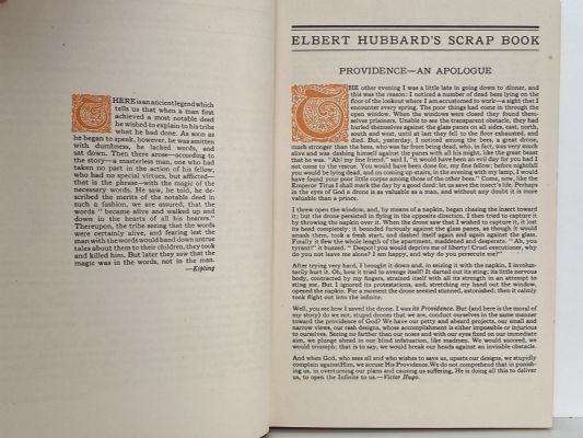 ELBERT HUBBARD'S Scrap Book