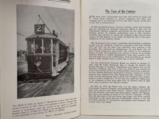 ALL FARES PLEASE A Pictorial Record of the Christchurch Electric Tramways
