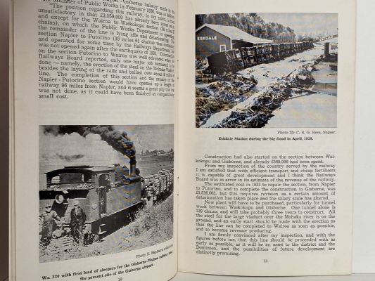 THE NAPIER - GISBORNE RAILWAY: Construction and Development
