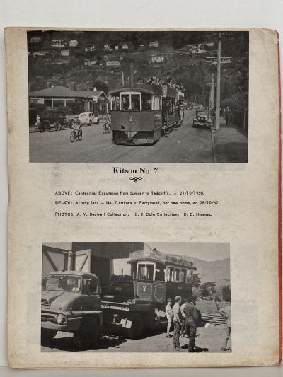 STEAM IN THE STREETS: Souvenir of the Ferrymead Tramway