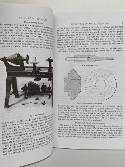 METAL SPINNING: Machinery's Reference Series No. 57
