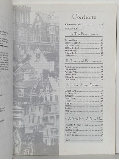 HOUSES of DUNEDIN: An illustrated collection of the city's historic Homes