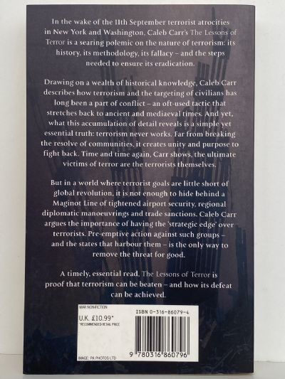 THE LESSONS OF TERROR: A History of Warfare against Civilians
