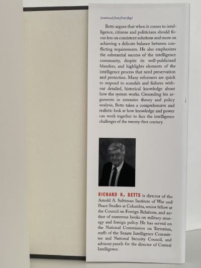 ENEMIES OF INTELLIGENCE: Knowledge and Power in American National Security