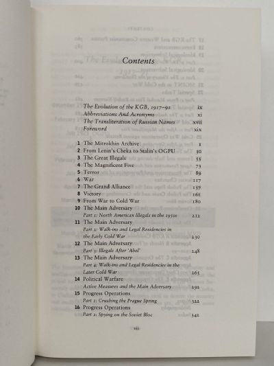 THE MITROKHIN ARCHIVE: The KGB in Europe and the West