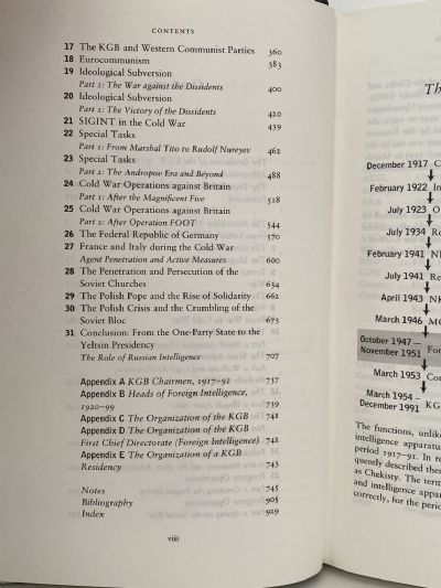 THE MITROKHIN ARCHIVE: The KGB in Europe and the West