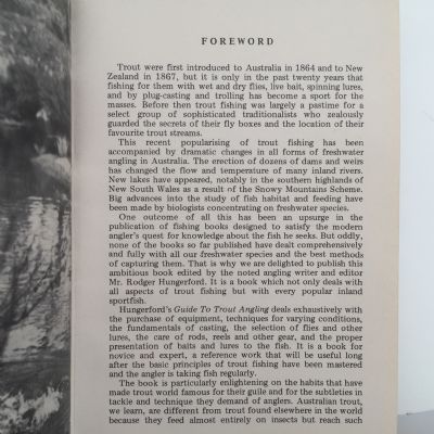 GUIDE TO TROUT ANGLING with Expert Advice on All Freshwater Species