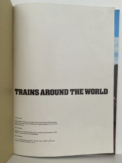 TRAINS AROUND THE WORLD: International story of trains