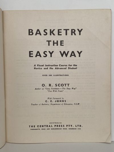 BASKETRY THE EASY WAY