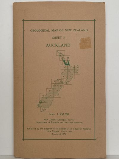 GEOLOGICAL MAP: Sheet 3 - Auckland