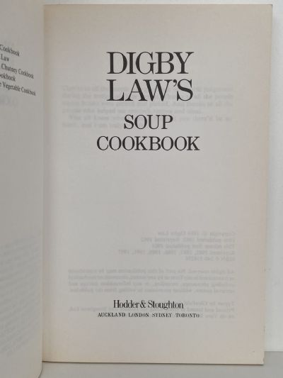 DIGBY LAW'S Soup Cookbook