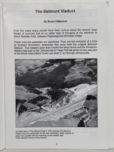 THE ONSLOW HISTORIAN: Vol 26, Numbers 1 and 2, 1996 - The Belmont Viaduct