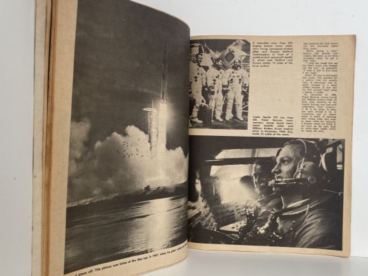 FOOTPRINTS ON THE MOON: 1969 Moon Landing souvenir