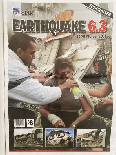 OLD NEWSPAPER: The Star - Christchurch Earthquake Special edition, February 2011