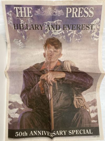 OLD NEWSPAPER: Sunday Star Times, 13 January 2008 - Sir Edmund Hillary