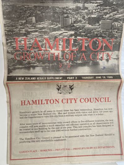 OLD NEWSPAPER: The New Zealand Herald, 19 June 1986 - Hamilton supplement