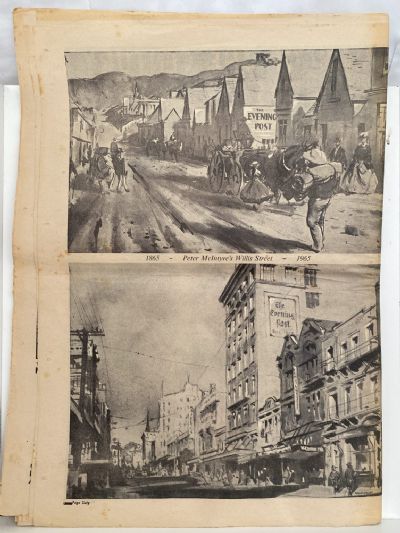 OLD NEWSPAPER: The Evening Post, Wellington 1965 - A Century of Headline News