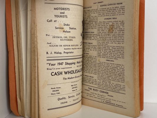 LUCAS'S ALMANAC - Reference Book for Every Home (for Nelson & Buller) 1947
