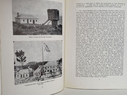 MARIA ISLAND: Some notes on its Penal Settlements