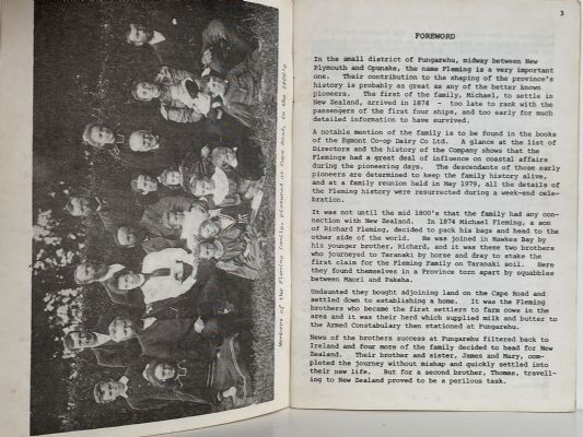 Fleming Pioneers Recalled 1881 - 1979