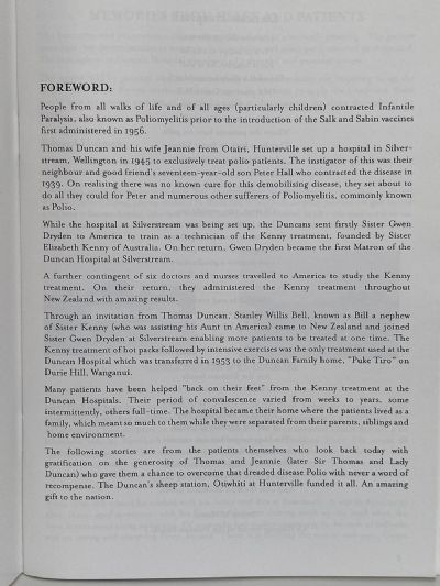 Treasured Memories of Duncan Polio Hospital 1945 - 1979