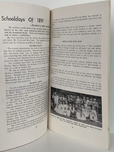 TO CELEBRATE A CENTURY: Alexandra and Consolidated Schools 1864 - 1964