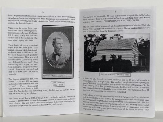 THE STORY OF RICCARTON HOUSE