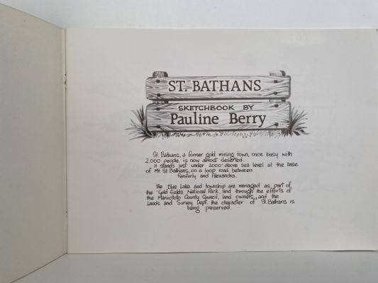 ST BATHANS - Sketchbook