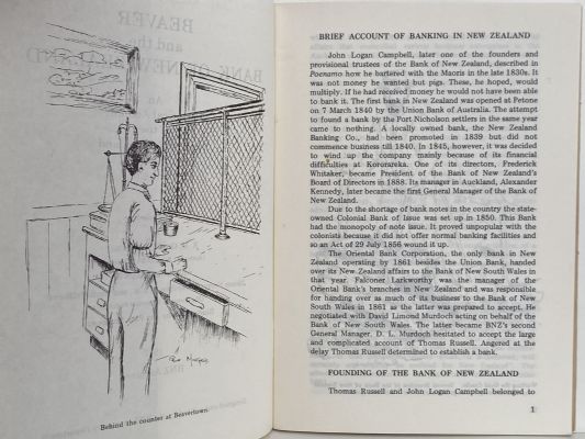 BEAVERTOWN and the BANK OF NEW ZEALAND: Historical Account