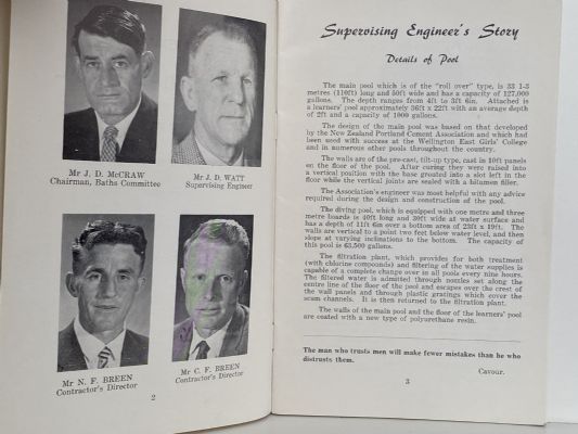 ALEXANDRA'S CENTENNIAL POOL - Opening 1962