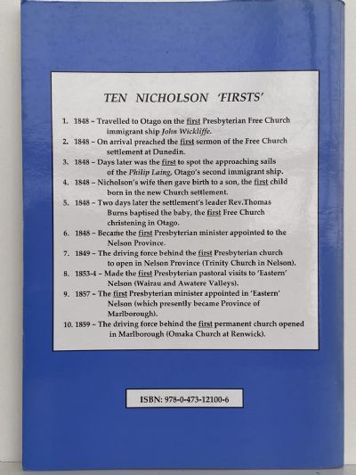 A FOUNDING MINISTRY: Presbyterian Church in Nelson and Marlborough