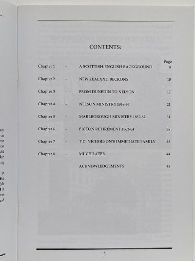 A FOUNDING MINISTRY: Presbyterian Church in Nelson and Marlborough