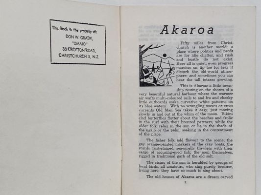 VINTAGE DIRECTORY: Akaroa