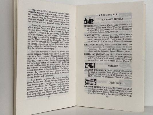 VINTAGE DIRECTORY: Akaroa
