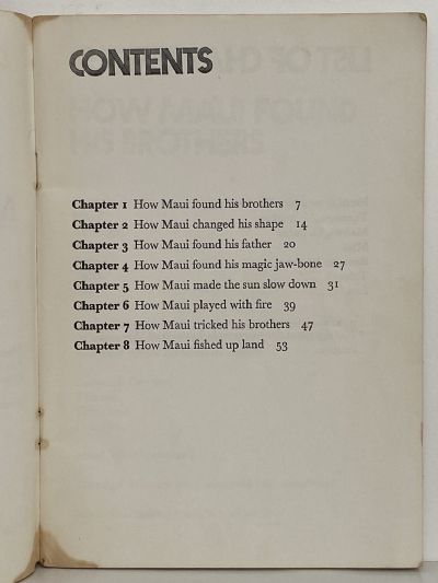 MAORI TALES