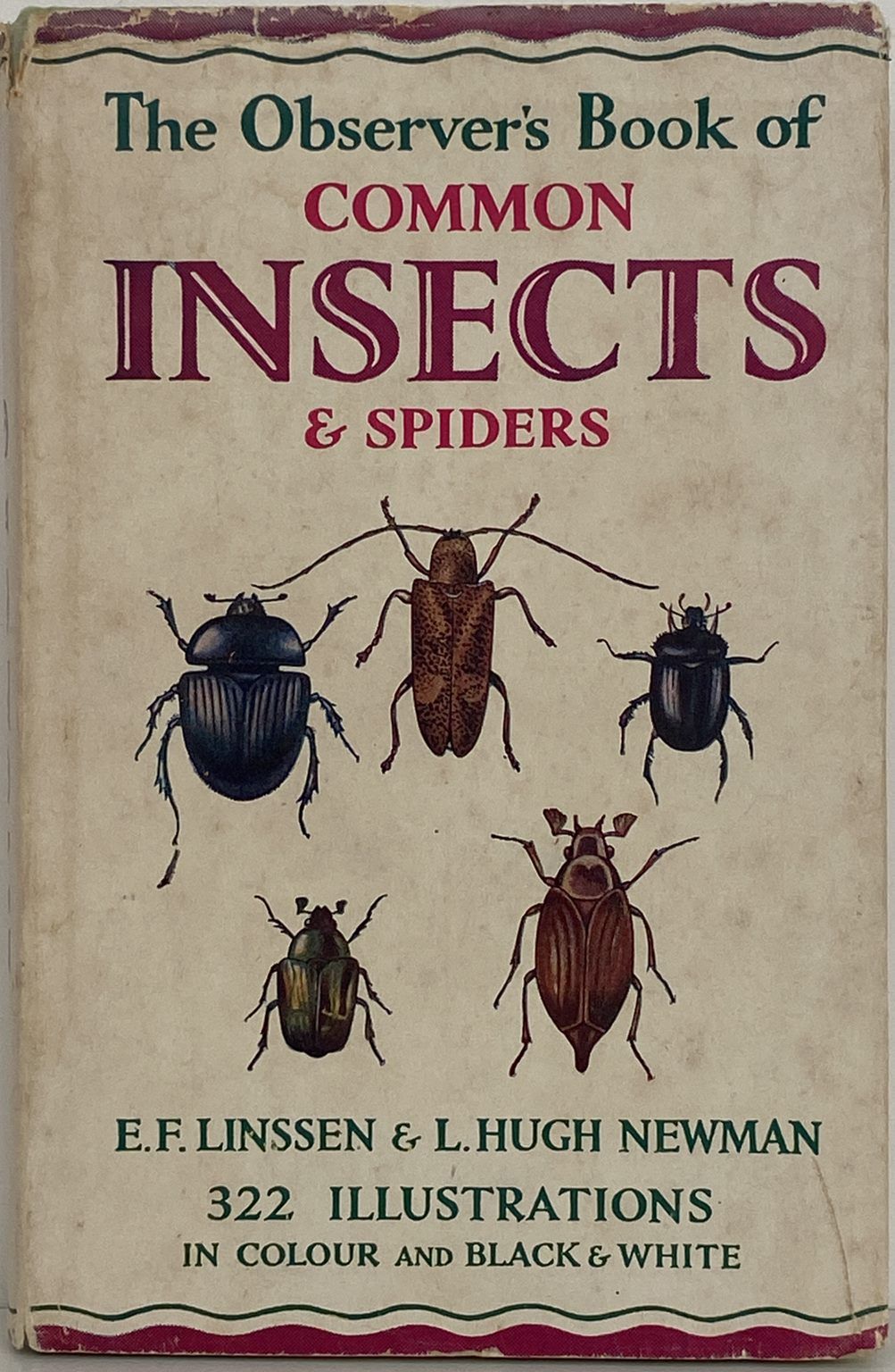 The Observer's Book of COMMON INSECTS & SPIDERS