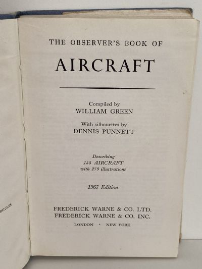 The Observer's Book of AIRCRAFT