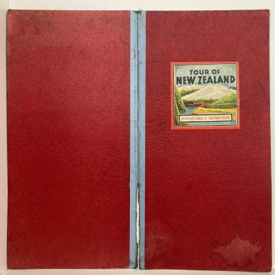 VINTAGE BOARD GAME: Holdson's Tour of New Zealand 1950s