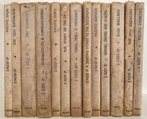 The 2 NZEP IP Pacific Series - Complete set of 13x books 1945 - 1948