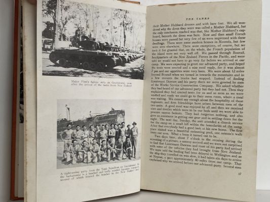 THE TANKS, MMGs, & ORDNANCE: History of the 3rd Division Tank Squadron 2 NZEF IP
